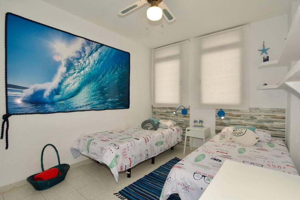 Tantulia Magallanes 32 Apartamento 3Hab En Tenerife El Médano Kültér fotó